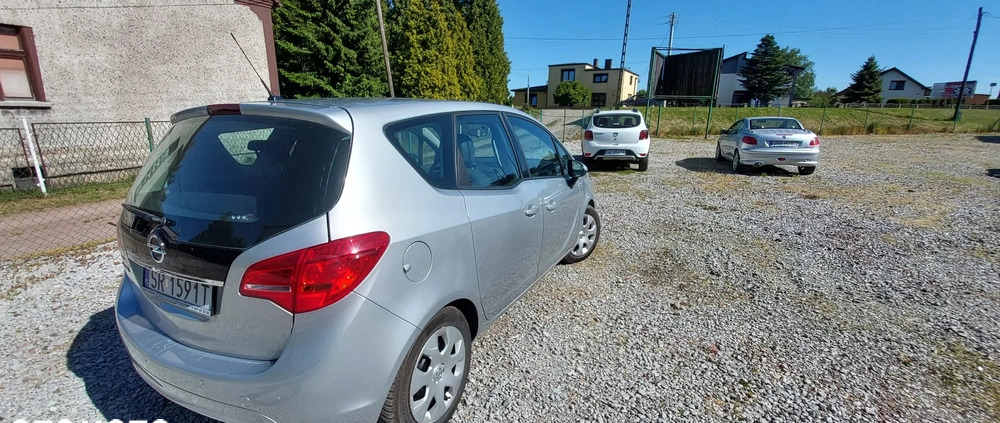 Opel Meriva cena 27700 przebieg: 132000, rok produkcji 2014 z Rydułtowy małe 211